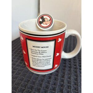 WDW Mickey Mouse Applause Mug Old Vintage Rare